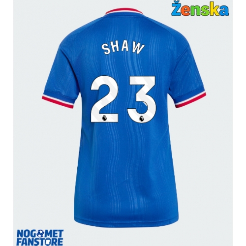 Manchester United Luke Shaw #23 Gostujuci Dres za Ženska 2026-27 Kratak Rukav